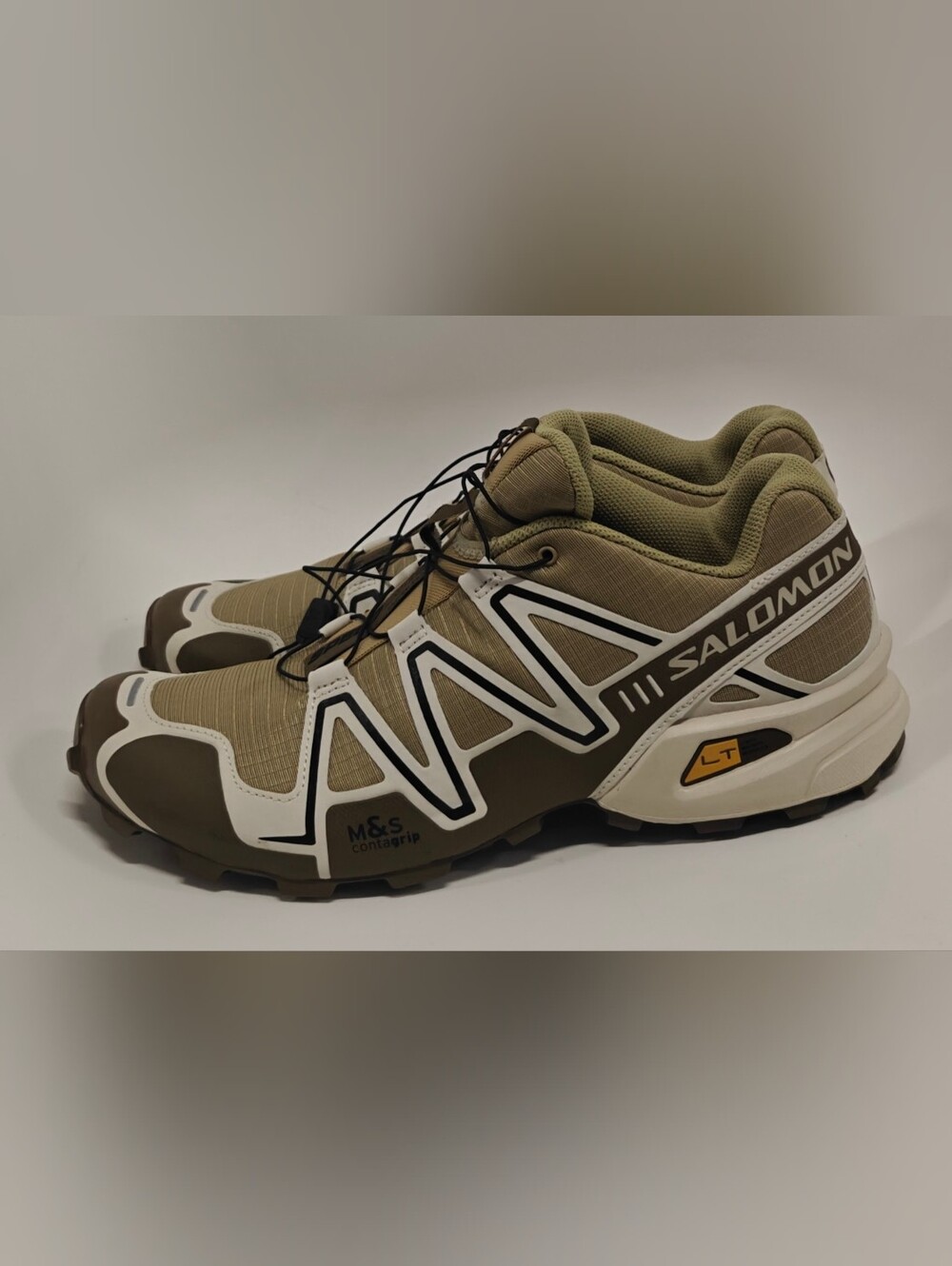 Salomon Speedcross 3 Military Olive Sponge Trail Shoes Men’s 11